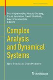 Complex Analysis and Dynamical Systems (eBook, PDF)