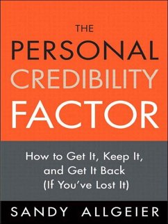 Personal Credibility Factor, The (eBook, ePUB) - Allgeier, Sandy