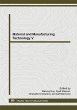 Material and Manufacturing Technology V... - Bild 1