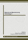 Material and Manufacturing Technology V (eBook, PDF)