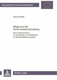 Wege aus der Kommunalverschuldung (eBook, PDF) - Sander, Dennis