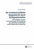 Der insolvenzrechtliche Rangruecktritt durch Nichtgesellschafter (eBook, PDF)