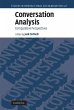 Conversation Analysis (eBook, ePUB) - Bild 1