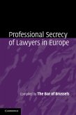 Professional Secrecy of Lawyers in Europe (eBook, PDF)