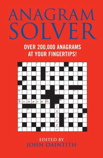 Anagram Solver (eBook, PDF)
