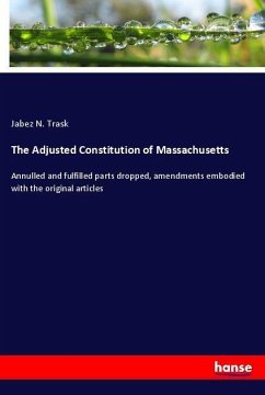 The Adjusted Constitution of Massachusetts
