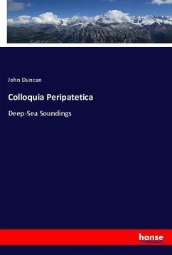 Colloquia Peripatetica - Duncan, John