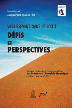 Cover Vieillissement: sante et societe (eBook, PDF)