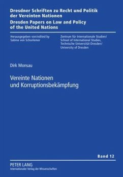 Vereinte Nationen und Korruptionsbekaempfung (eBook, PDF) - Monsau, Dirk