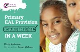 Primary EAL Provision: Getting it Right in a Week (eBook, ePUB)