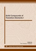 Solid Compounds of Transition Elements I (eBook, PDF) Solid Compounds of Transition Elements I (eBook, PDF)