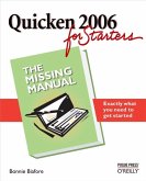 Quicken 2006 for Starters: The Missing Manual (eBook, ePUB)