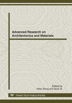 Cover Advanced Research on Architectonics and Materials (eBook, PDF)