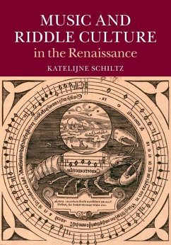 Music and Riddle Culture in the Renaissance (eBook, ePUB) - Schiltz, Katelijne