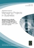 Special Issue on Nordic Academy of Management Project Management Papers (eBook, PDF)