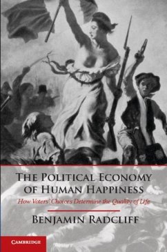 Political Economy of Human Happiness (eBook, PDF) - Radcliff, Benjamin