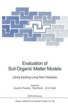 Cover Evaluation of Soil Organic Matter Models (eBook, PDF)