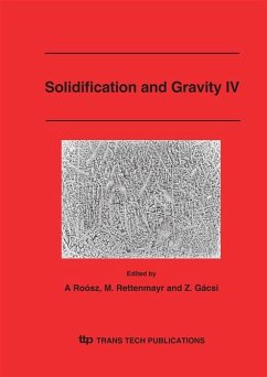 Cover Solidification and Gravity IV (eBook, PDF)