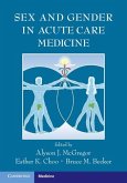 Sex and Gender in Acute Care Medicine (eBook, ePUB)