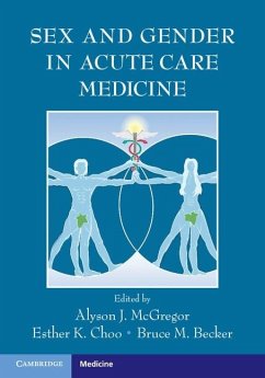 Cover Sex and Gender in Acute Care Medicine (eBook, ePUB)