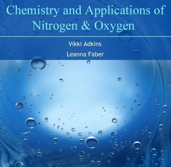 Chemistry and Applications of Nitrogen & Oxygen (eBook, PDF)