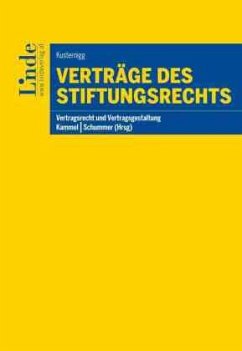 Cover Verträge des Stiftungsrechts