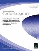 Twenty-five Years of Research in the International Journal of Conflict Management (eBook, PDF)