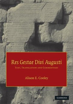 Cover Res Gestae Divi Augusti (eBook, PDF)