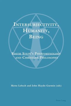 Intersubjectivity, Humanity, Being (eBook, PDF)