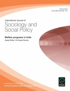 Cover Welfare Programs in India (eBook, PDF)