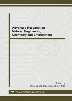Cover Advanced Research on Material Engineering, Chemistry and Environment (eBook, PDF)