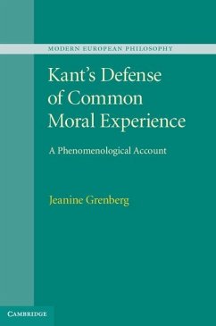 Cover Kant's Defense of Common Moral Experience (eBook, ePUB)