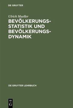 Cover Bevölkerungsstatistik und Bevölkerungsdynamik (eBook, PDF)