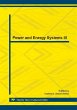 Power and Energy Systems III (eBook,... - Bild 1
