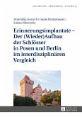 Erinnerungsimplantate - Der (Wieder-)Aufbau der Schloesser in Posen und Berlin im interdisziplinaeren Vergleich (eBook, ePUB)