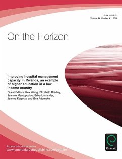 Improving hospital management capacity in Rwanda, an example of higher education in a low income country (eBook, PDF)