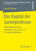 Das Kapital der Juniorprofessur (eBook, PDF)