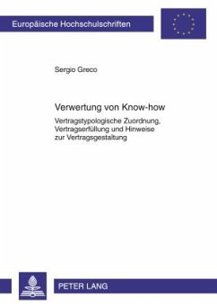 Verwertung von Know-how (eBook, PDF) - Greco, Sergio