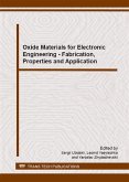 Oxide Materials for Electronic Engineering - Fabrication, Properties and Application (eBook, PDF)