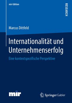 Internationalität und Unternehmenserfolg (eBook, PDF) - Dittfeld, Marcus