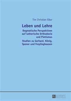 Leben und Lehre (eBook, PDF) - Elkar, Tim Christian
