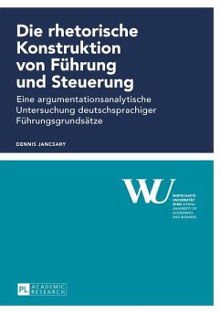 Cover Die rhetorische Konstruktion von Fuehrung und Steuerung (eBook, PDF)