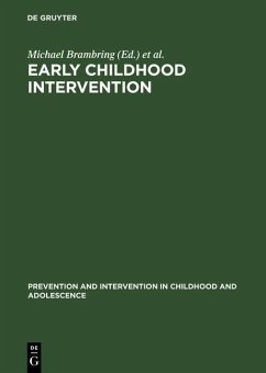 Early Childhood Intervention (eBook, PDF)