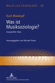 Was ist Musiksoziologie? (eBook, PDF)