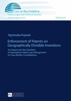 Enforcement of Patents on Geographically Divisible Inventions (eBook, ePUB) - Agnieszka Kupzok, Kupzok