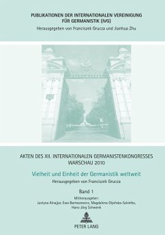 Akten des XII. Internationalen Germanistenkongresses Warschau 2010 (eBook, ePUB)