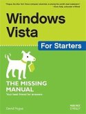 Windows Vista for Starters: The Missing Manual (eBook, PDF)