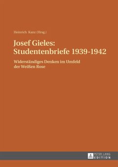 Josef Gieles: Studentenbriefe 1939-1942 (eBook, PDF)