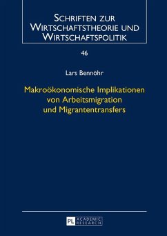 Cover Makrooekonomische Implikationen von Arbeitsmigration und Migrantentransfers (eBook, ePUB)