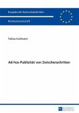 Ad-hoc-Publizitaet von Zwischenschritten (eBook, PDF)